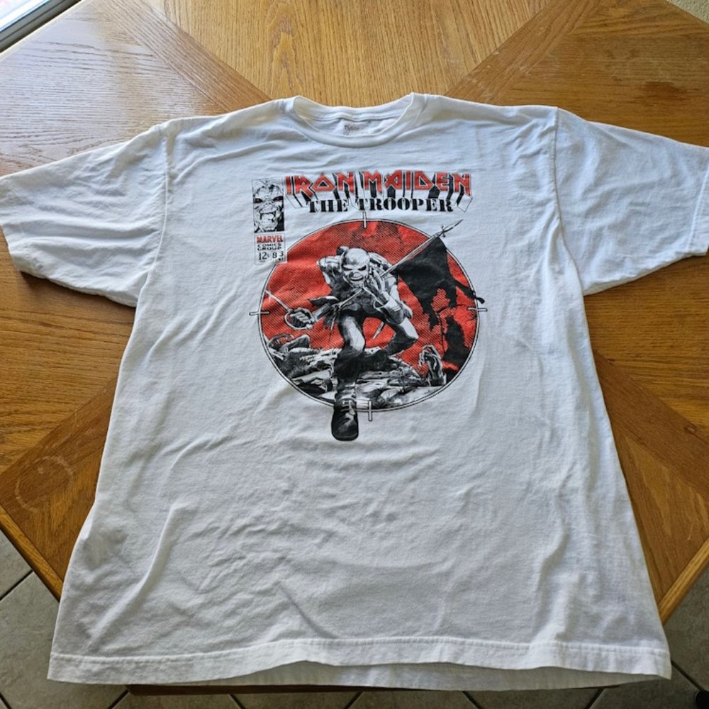 Iron Maiden - The Trooper Marvel T-Shirt - Iron Maiden/Marvel 2XL